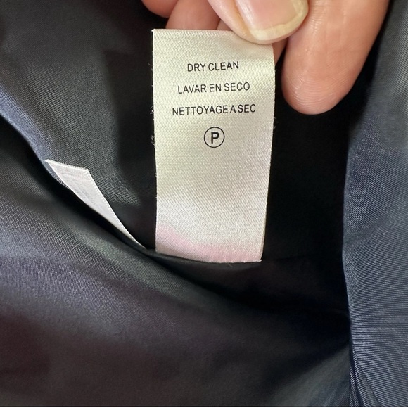 Calvin Klein Blazer Women's 4 Dark Blue Black - Picture 5 of 11